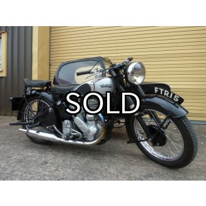 画像: ノートン 16H Combination (490cc) 1948年