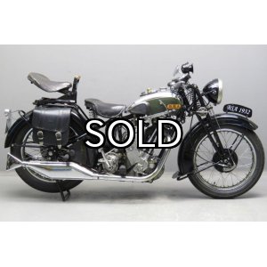 画像: BSA M33-11 Sloper スローパー (600cc) 1933年