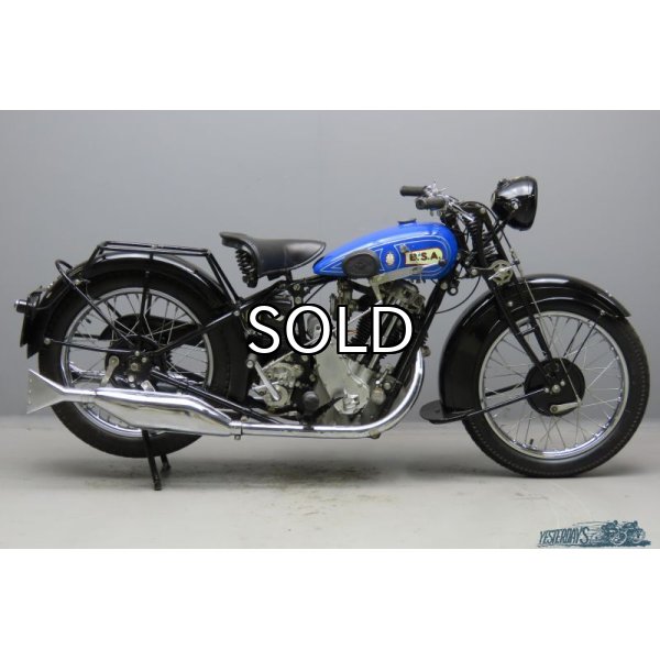 画像1: BSA S30-13 Sloper スローパー (493cc) 1930年 (1)