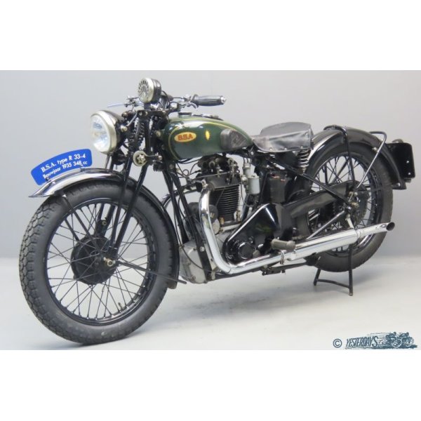 画像2: BSA R33-4 (348cc) 1933年 (2)