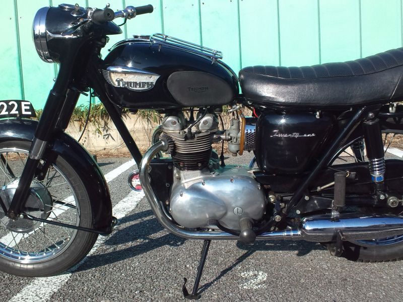 画像: トライアンフ 3TA (350cc) 1966年