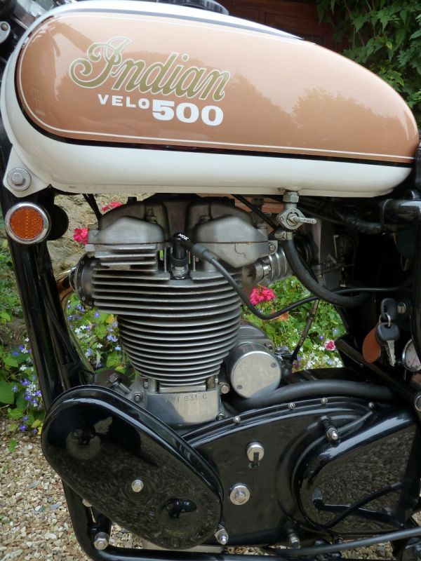 画像: インディアン Velo Thruxton スラクストン (500cc) 1970年