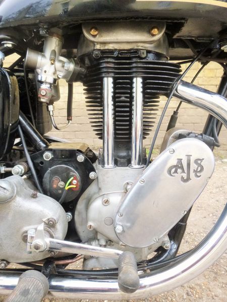 画像: AJS 16M (350cc) 1947年